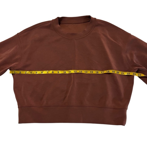 Lululemon Perfectly Oversized Cropped Crew Neck Softstream Limited edition color - Picture 10 of 12